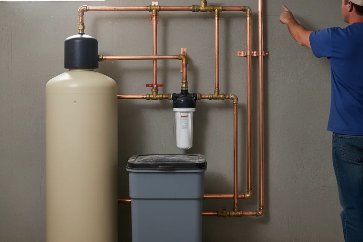 Whole-house water treatment system installed in Willcox